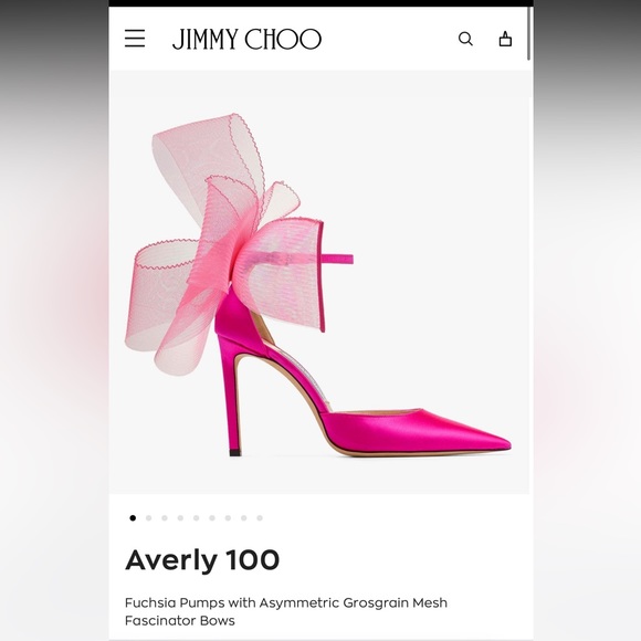 Pink Barbie shoes Avery 100 Jimmy Choo Pink - Picture 4 of 5